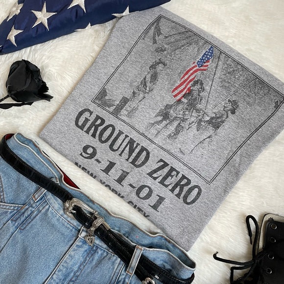 Y2k 9/11 Ground Zero New York City graphic tee - Picture 7 of 11